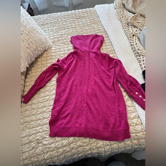 RALPH LAUREN Cowl Neck Sweater - Pink - Size XL - Picture 5 of 6